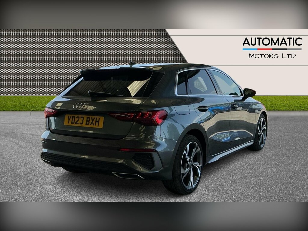 Audi A3 1.0 Tfsi 30 S Line Sportback S Tronic E Grey #6