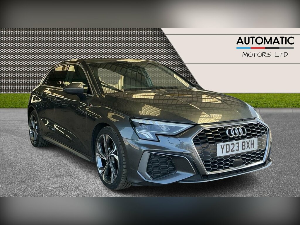 Audi A3 1.0 Tfsi 30 S Line Sportback S Tronic E Grey
