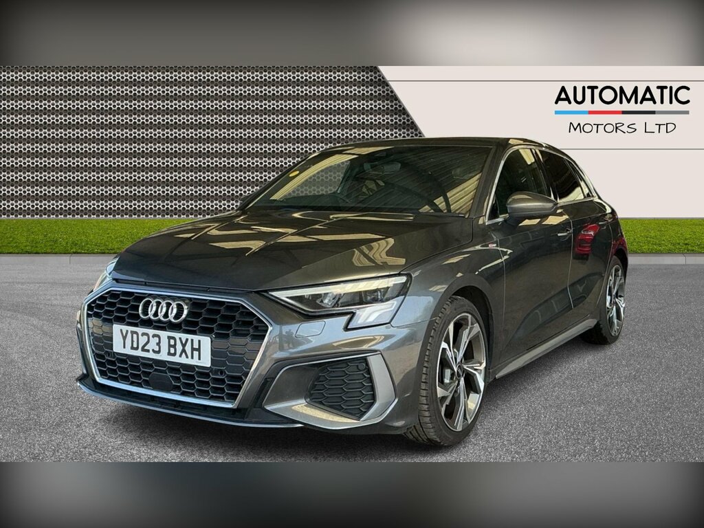 Audi A3 1.0 Tfsi 30 S Line Sportback S Tronic E Grey #5