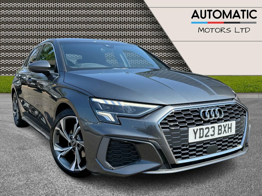 Audi A3 1.0 Tfsi 30 S Line Sportback S Tronic E Grey