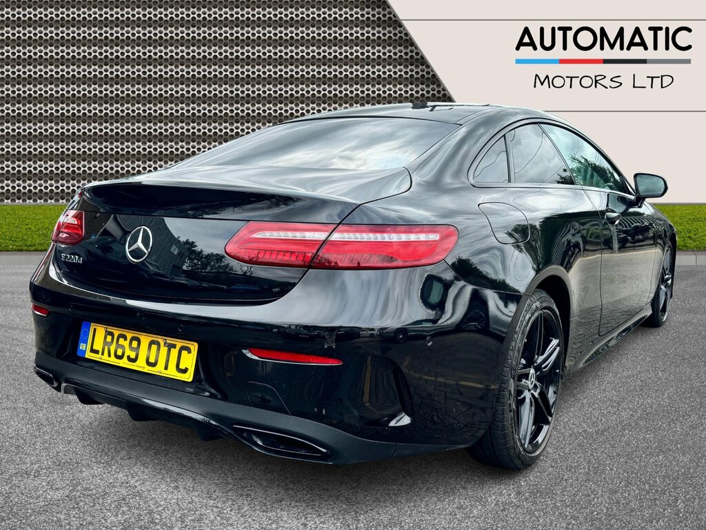 Mercedes-Benz E Class 2.0 E220d Amg Line Coupe G-tronic Euro LR69OTC Black #5