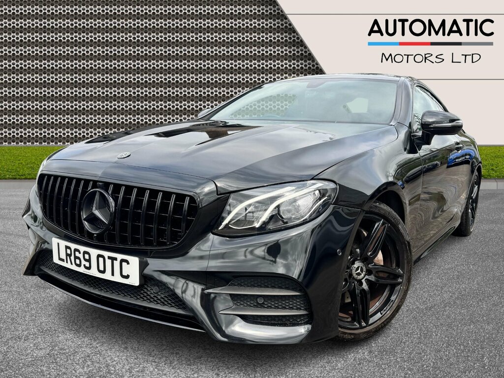 Mercedes-Benz E Class 2.0 E220d Amg Line Coupe G-tronic Euro LR69OTC Black #4