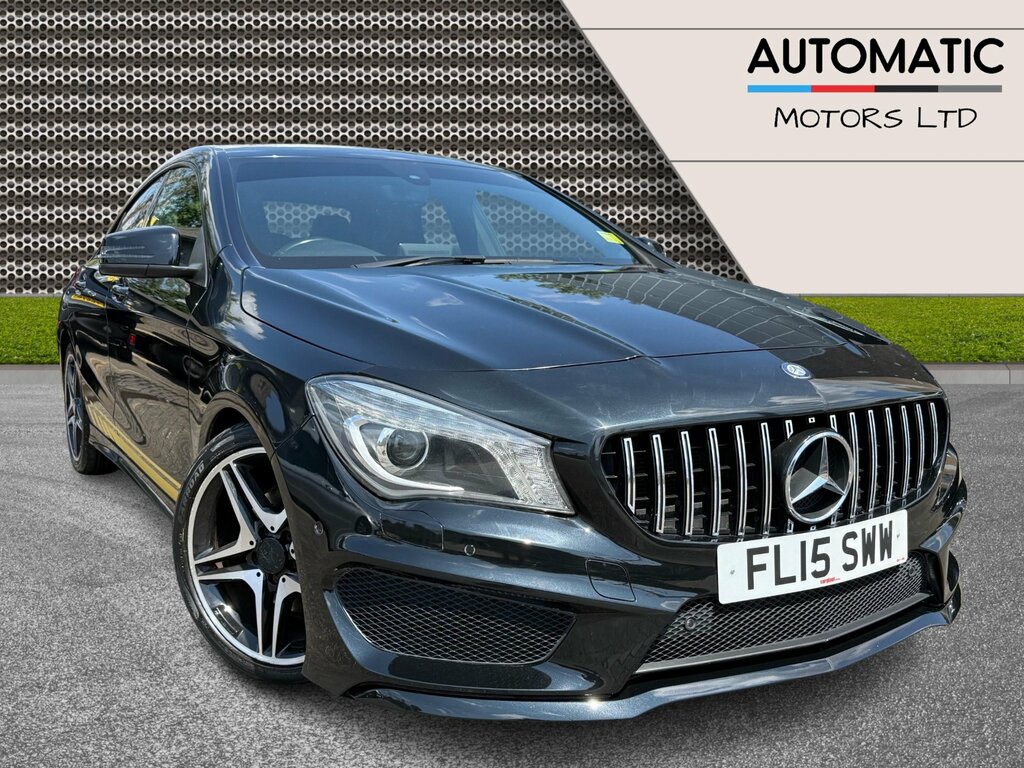 Mercedes-Benz CLA Class 1.6 Cla180 Amg Sport Coupe 7G-dct Euro Black