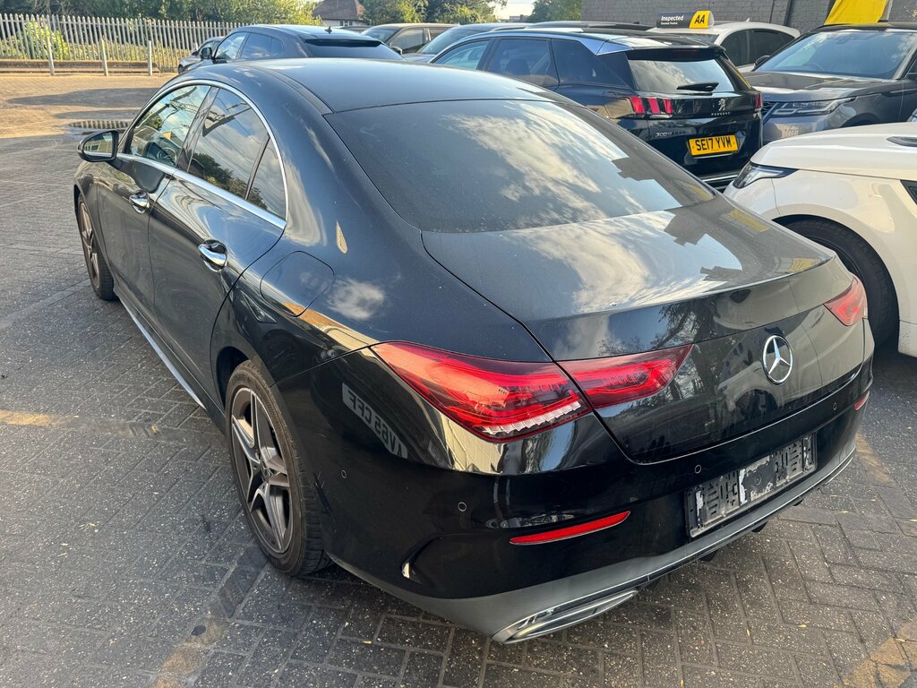 Mercedes-Benz CLA Class 2.0 Cla220 Amg Line Premium Coupe 7G- Black #2