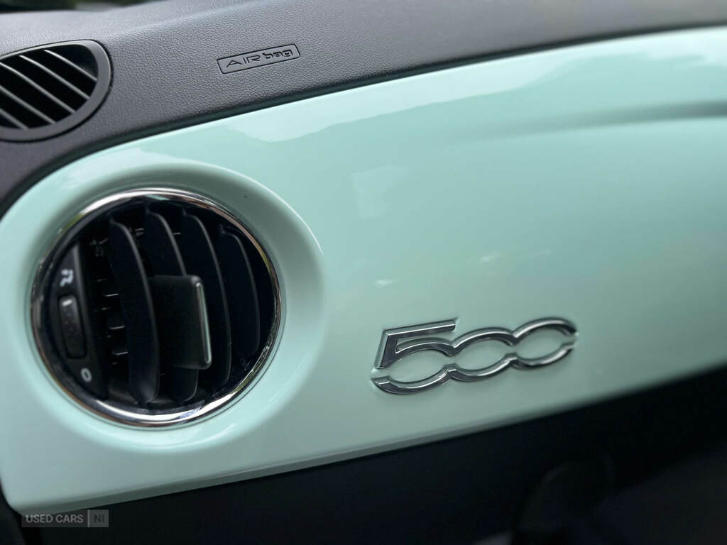 Fiat 500 1.2 Lounge Green #6