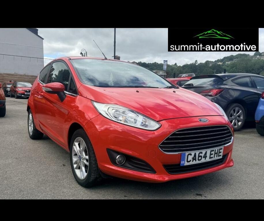 Ford Fiesta 1.25 Zetec Euro 5 Red