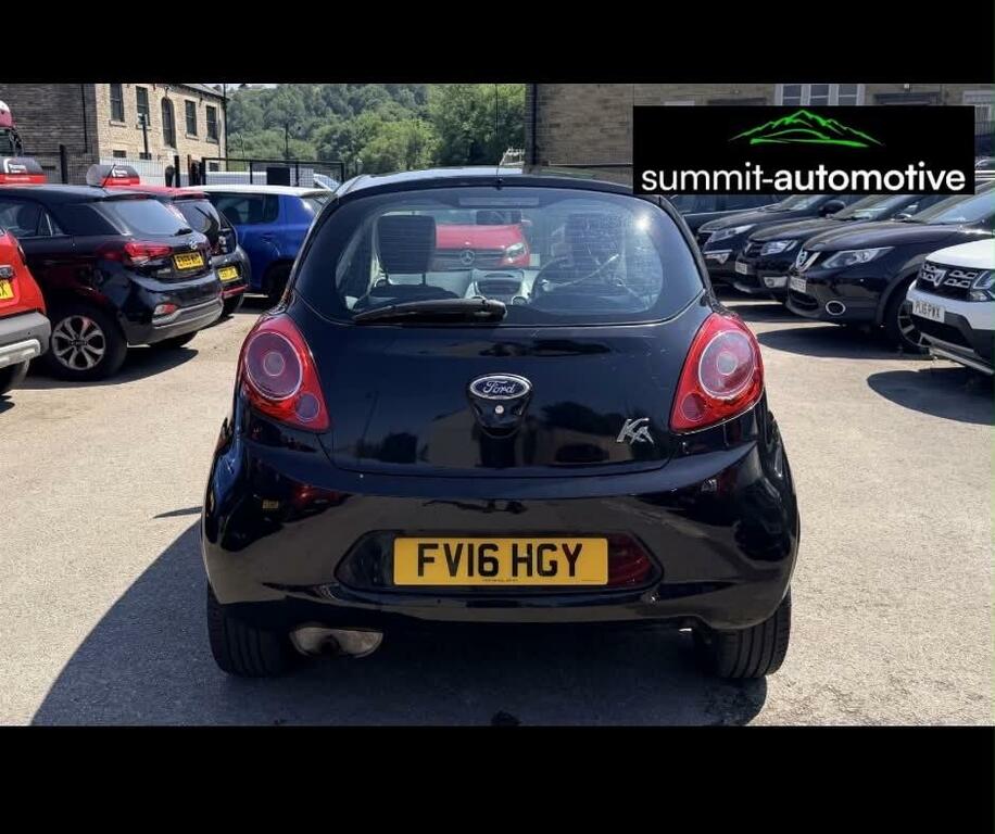 Ford KA 1.2 Zetec Black Edition Euro 6 Ss Black #5