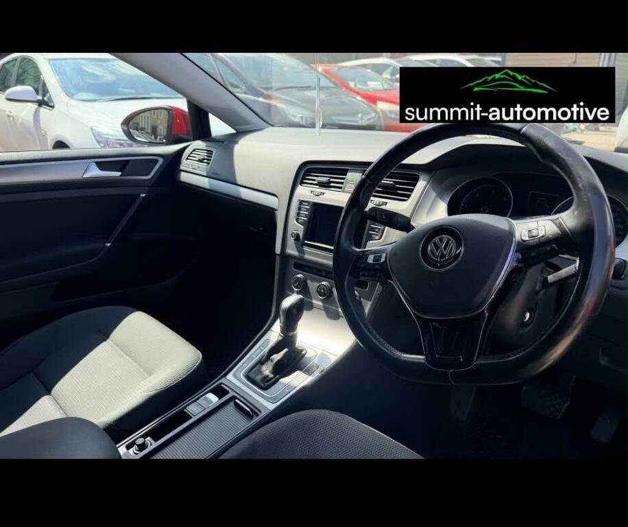 Volkswagen Golf 2.0 Tdi Bluemotion Tech Match Dsg Euro 6 Ss NG15AYZ Red #2