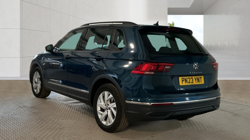 Volkswagen Tiguan 1.5 Life Tsi Dsg PN23YNT Blue #4