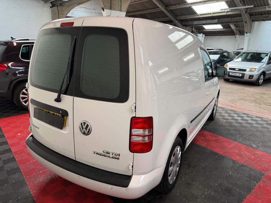 Volkswagen Caddy Panel Van White #7