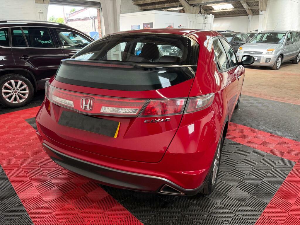 Honda Civic Si Black #6
