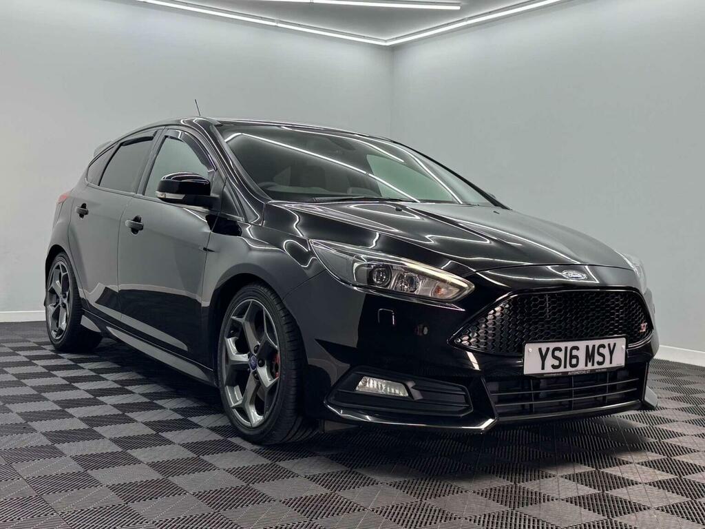 Ford Focus 2.0 Tdci St-3 Euro 6 Ss YS16MSY Black #4
