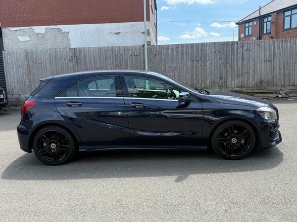 Mercedes-Benz A Class 1.6 A160 Amg Line Euro 6 Ss Blue #3