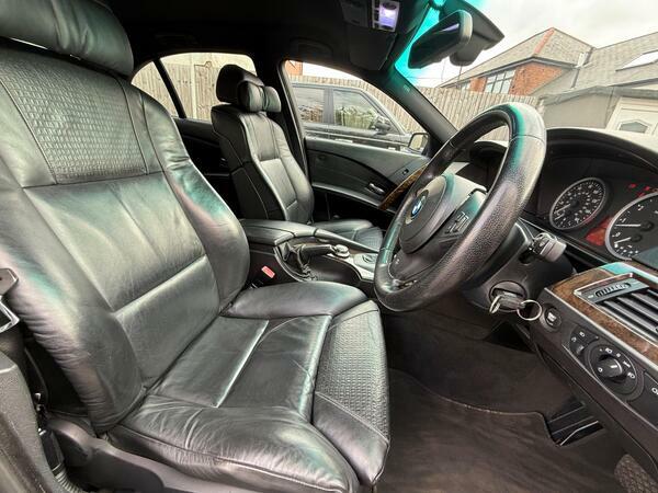 BMW 5 Series 530D Se Grey #11