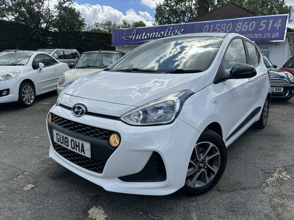 Hyundai I10 1.0 I10 Go Se 1.0 White #4