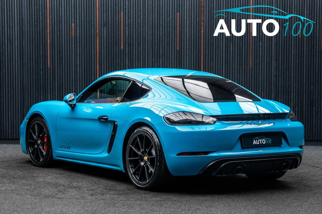 Porsche 718 Cayman 4.0 Gts Euro 6 Ss Blue #4