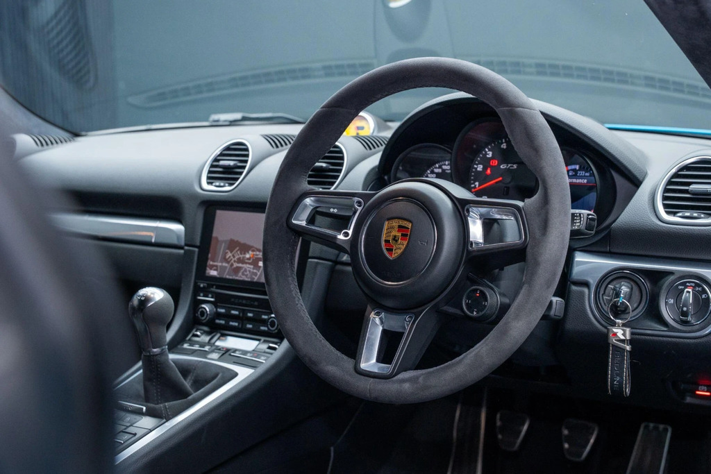 Porsche 718 Cayman 4.0 Gts Euro 6 Ss Blue #4