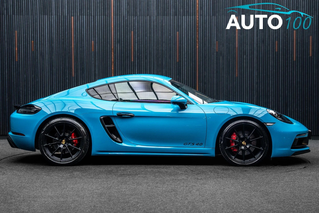 Porsche 718 Cayman 4.0 Gts Euro 6 Ss Blue
