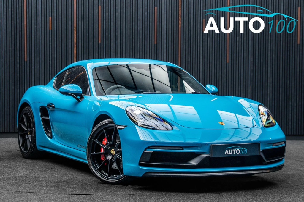 Porsche 718 Cayman 4.0 Gts Euro 6 Ss Blue #2