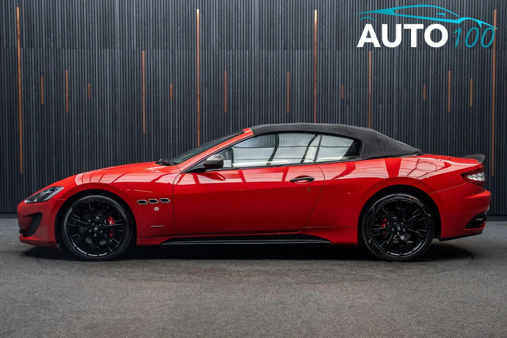 Maserati GranCabrio 4.7 V8 Sport Mc Shift Euro 5 Red #4