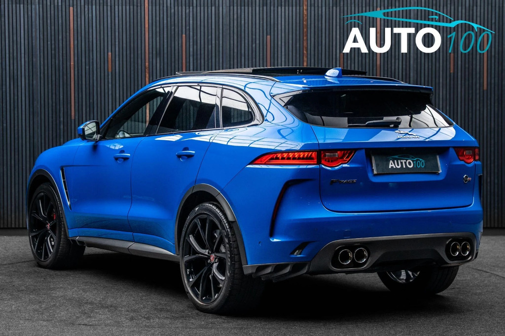 Jaguar F-Pace 5.0 V8 Svr Quickshift Awd Euro 6 Ss Blue #3