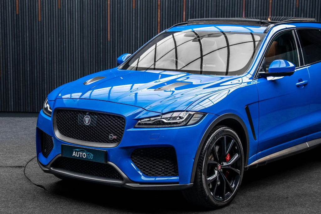 Jaguar F-Pace 5.0 V8 Svr Quickshift Awd Euro 6 Ss Blue #5