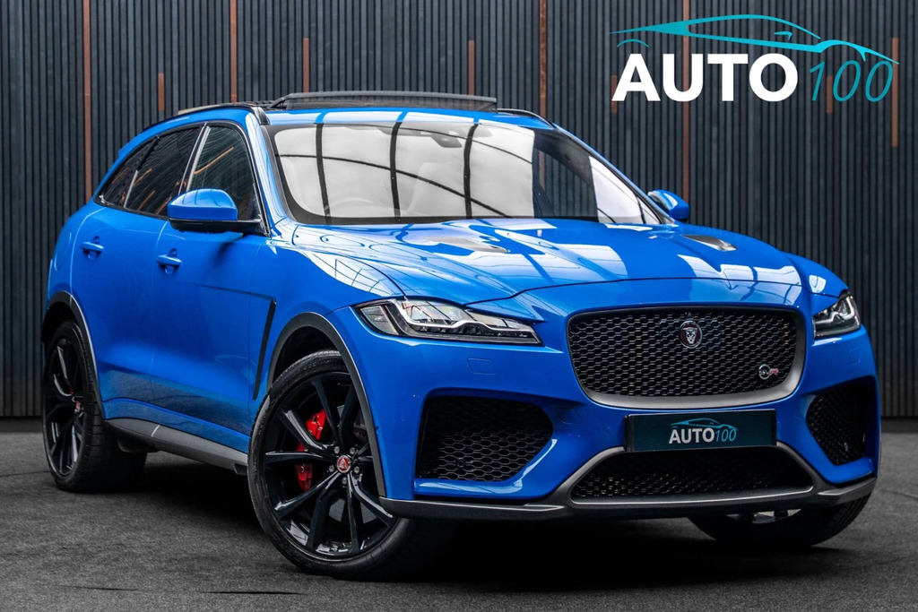 Jaguar F-Pace 5.0 V8 Svr Quickshift Awd Euro 6 Ss Blue