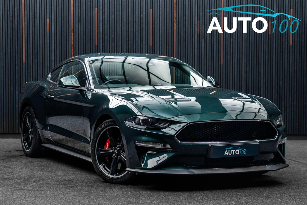 Ford Mustang 5.0 V8 Bullitt Fastback Euro 6 Green