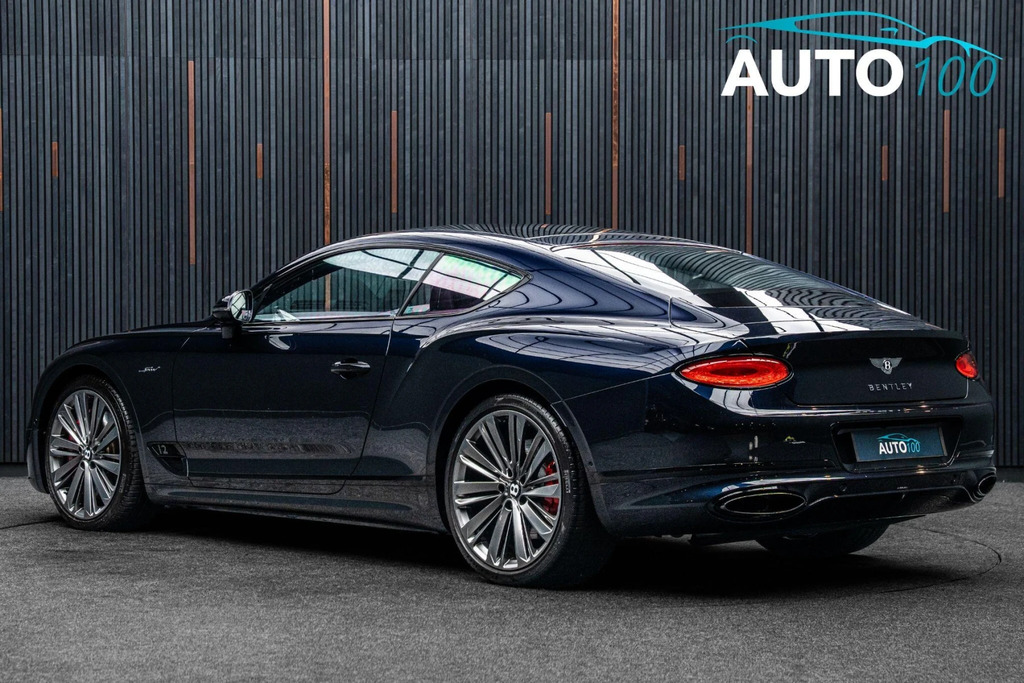 Bentley Continental Gt 6.0 W12 Gt Speed 4Wd Euro 6 Blue #3