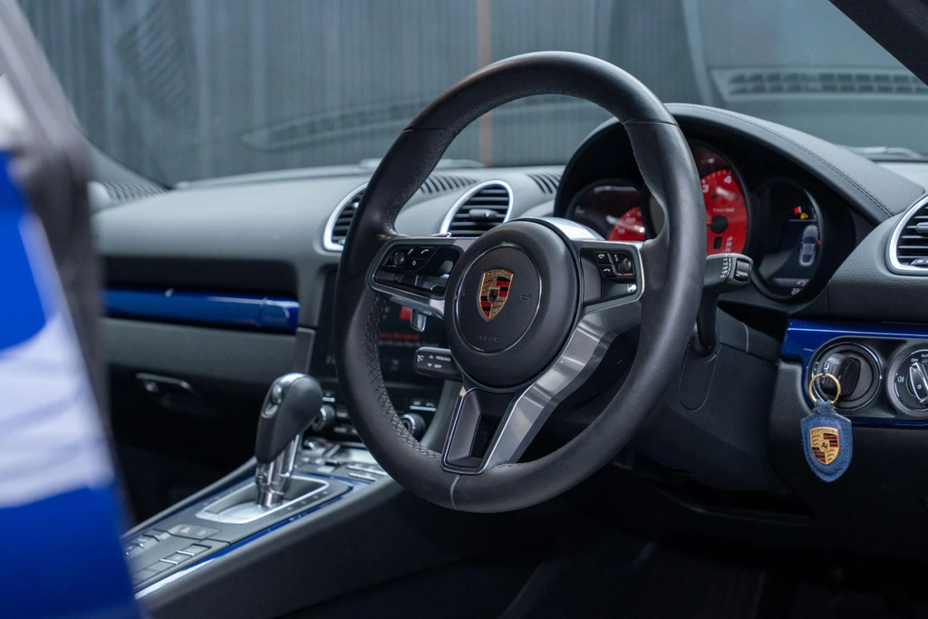 Porsche 718 Cayman 2.0T Style Edition Pdk Euro 6 Ss Blue #4