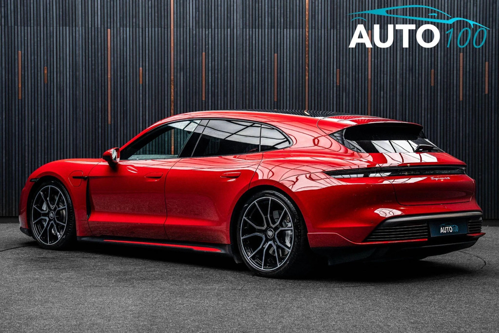 Porsche Taycan Performance Plus 93.4Kwh 4S Sport Turismo 4Wd Red #3