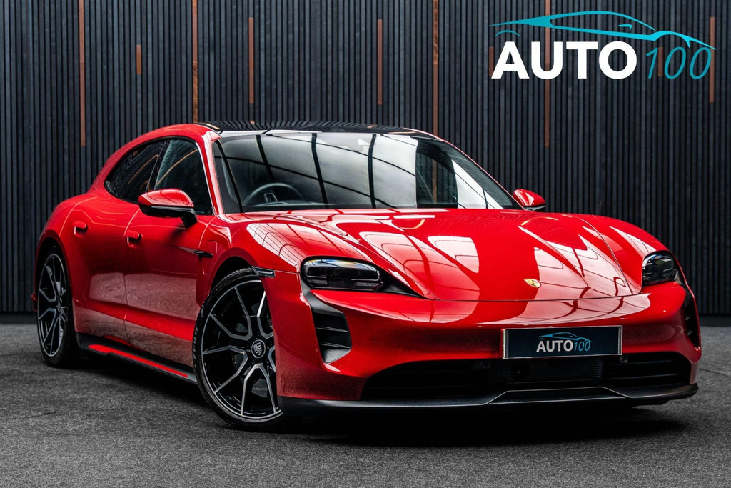 Porsche Taycan Performance Plus 93.4Kwh 4S Sport Turismo 4Wd Red