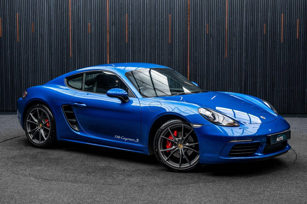 Porsche 718 Cayman 2.5T S Pdk Euro 6 Ss Blue #5