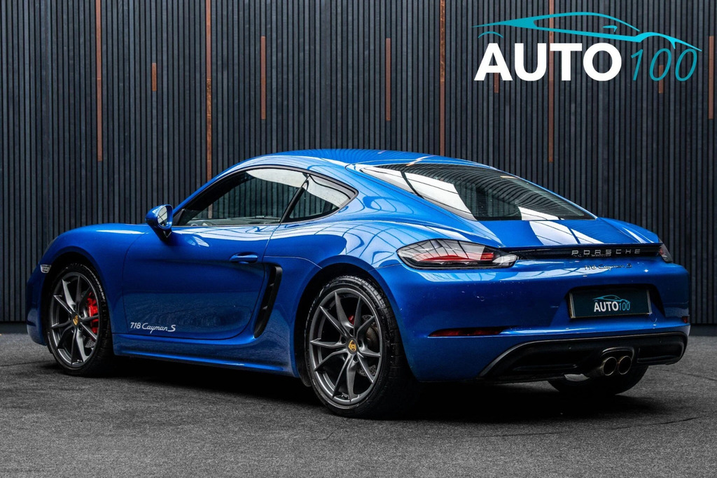 Porsche 718 Cayman 2.5T S Pdk Euro 6 Ss Blue #3