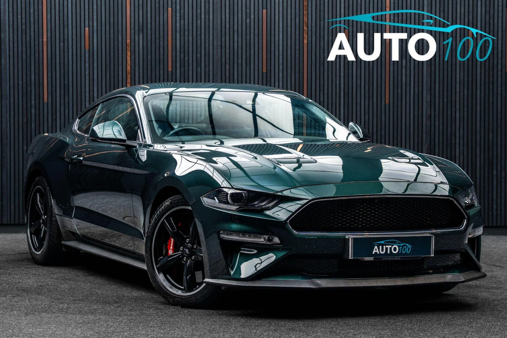 Ford Mustang 5.0 V8 Bullitt Fastback Euro 6 Green