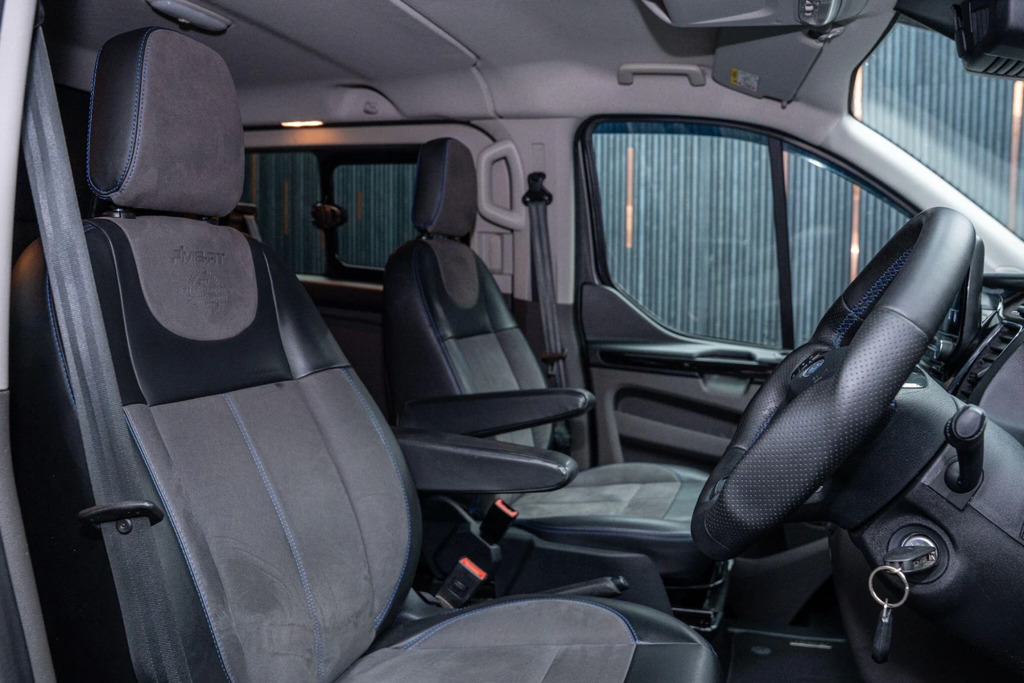 Ford Transit Custom 2.0 320 Ecoblue Ms-rt Crew Van Double Cab Dies WK22ZYV Grey #2