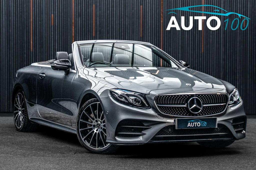Mercedes-Benz E Class 2.9 E400d Amg Line Premium Cabriolet G-tronic 4 Grey