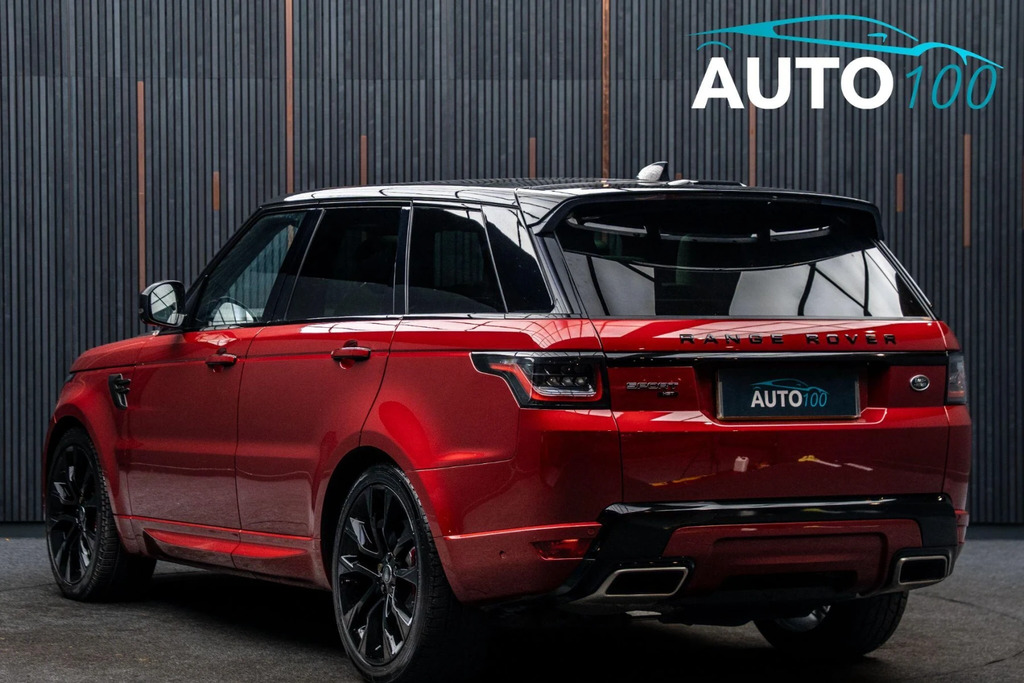 Land Rover Range Rover Sport 3.0 D350 Mhev Hst 4Wd Euro 6 Ss Red #4