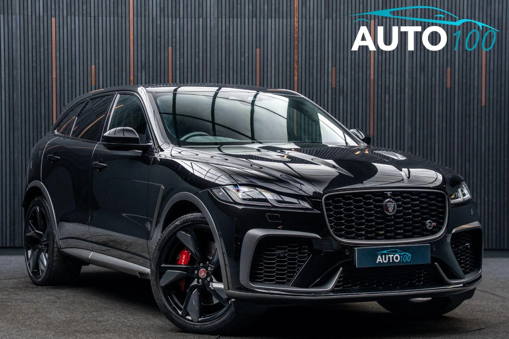Jaguar F-Pace 5.0 P550 V8 Svr Quickshift Awd Euro 6 Ss Black