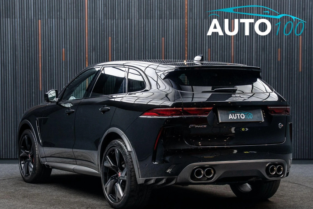 Jaguar F-Pace 5.0 P550 V8 Svr Quickshift Awd Euro 6 Ss Black #3