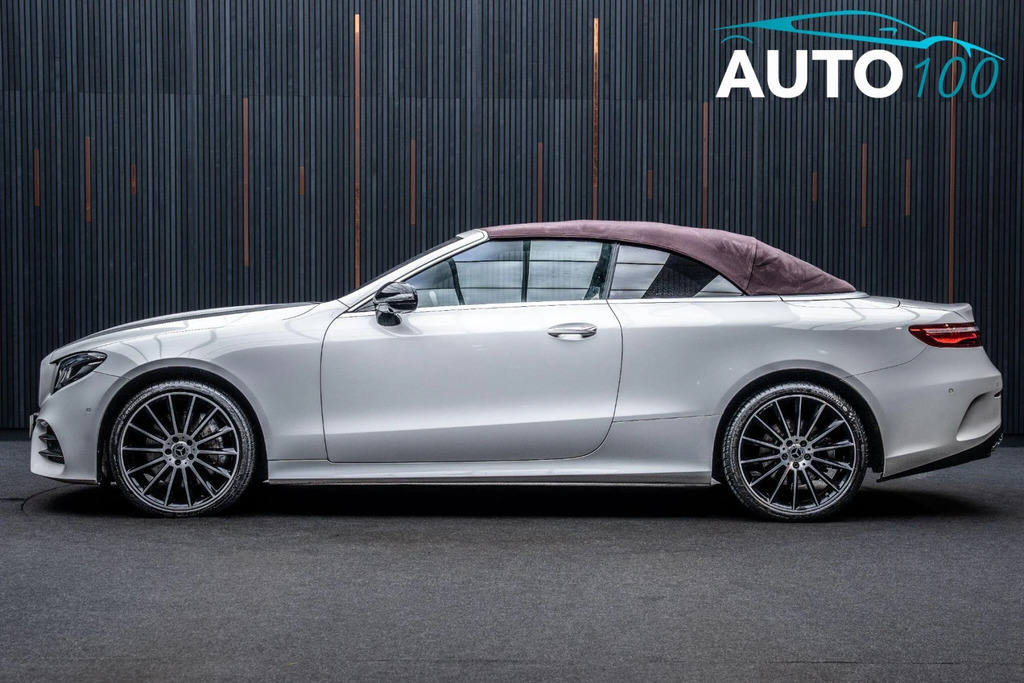 Mercedes-Benz E Class 2.9 E400d Amg Line Premium Plus Cabriolet G-tron White #5