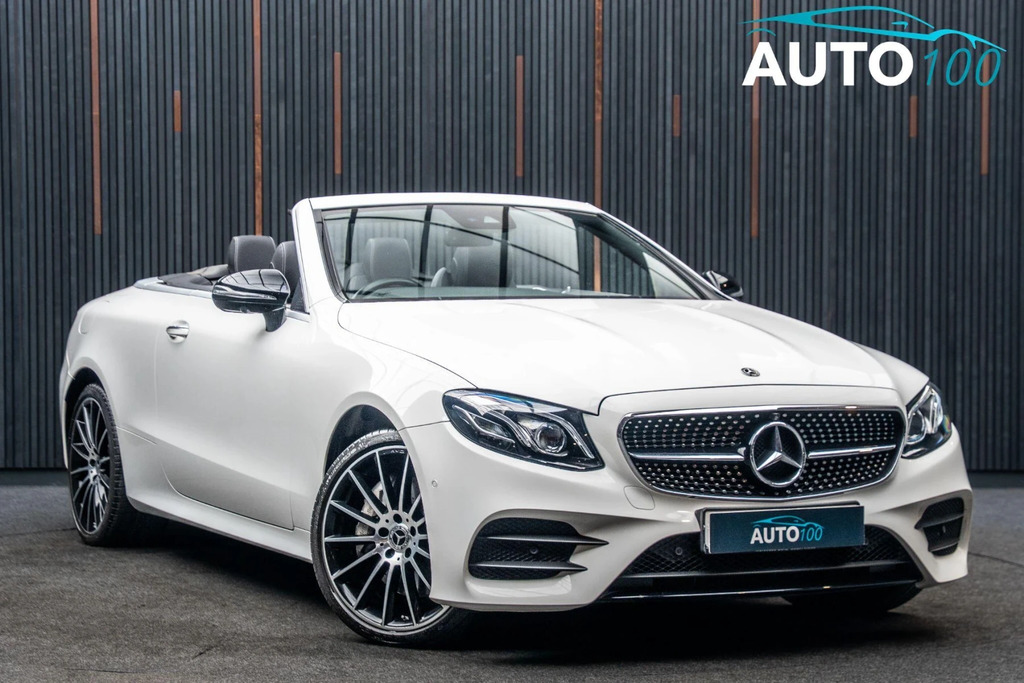 Mercedes-Benz E Class 2.9 E400d Amg Line Premium Plus Cabriolet G-tron White