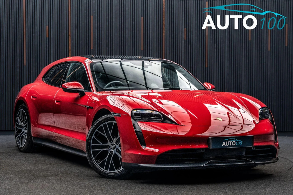 Porsche Taycan Performance Plus 93.4Kwh 4S Sport Turismo 4Wd Red