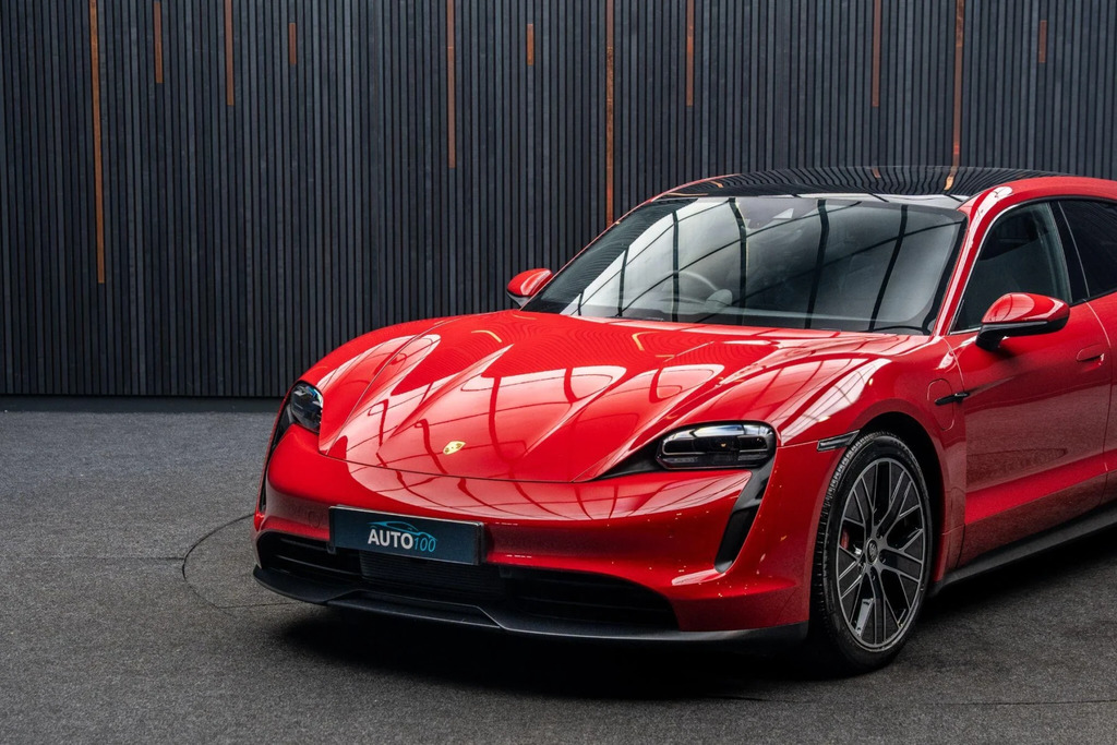 Porsche Taycan Performance Plus 93.4Kwh 4S Sport Turismo 4Wd Red #5