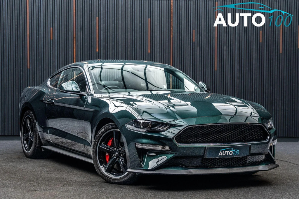 Ford Mustang 5.0 V8 Bullitt Fastback Euro 6 Green