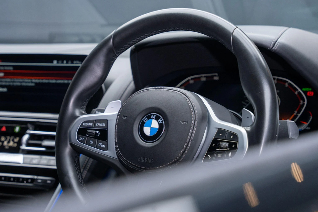 BMW 8 Series Blue #44