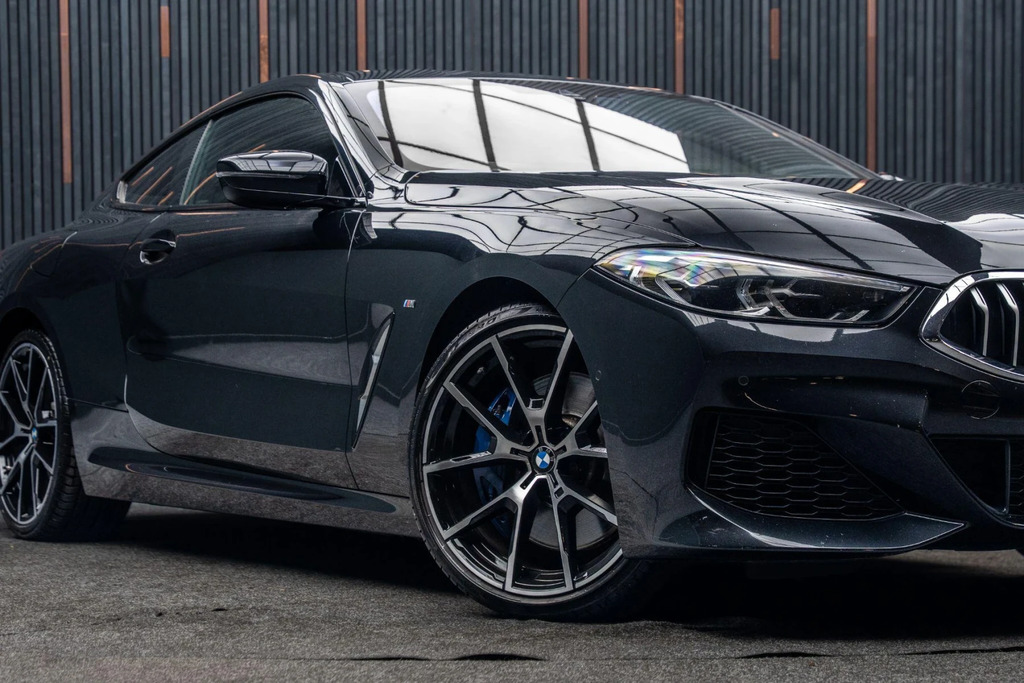 BMW 8 Series Blue #7