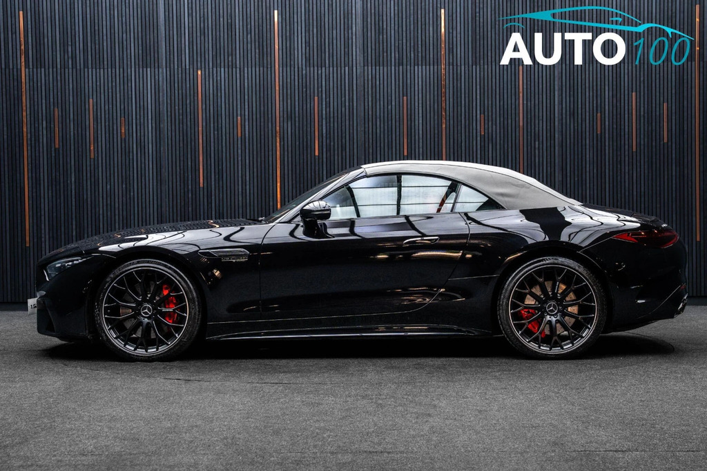 Mercedes-Benz SL Class 4.0 Sl55 V8 Biturbo Amg Premium Plus Spds Mct 4M Black #4