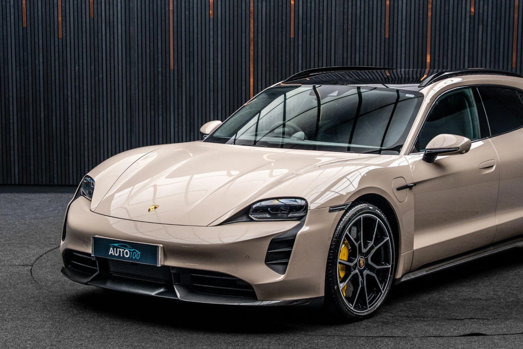 Porsche Taycan Performance Plus 93.4Kwh Turbo S Sport Turismo Aut Beige #5