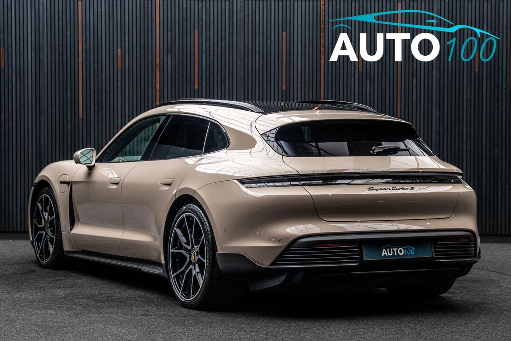 Porsche Taycan Performance Plus 93.4Kwh Turbo S Sport Turismo Aut Beige #3